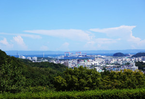 金沢動物公園からの景色