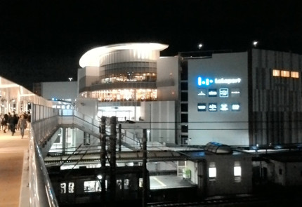 ららぽーと海老名　夜景